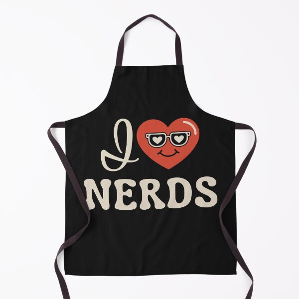 Item preview,  I Love Nerds Geeky Heart Design designed and sold by Anniko Art Studio.