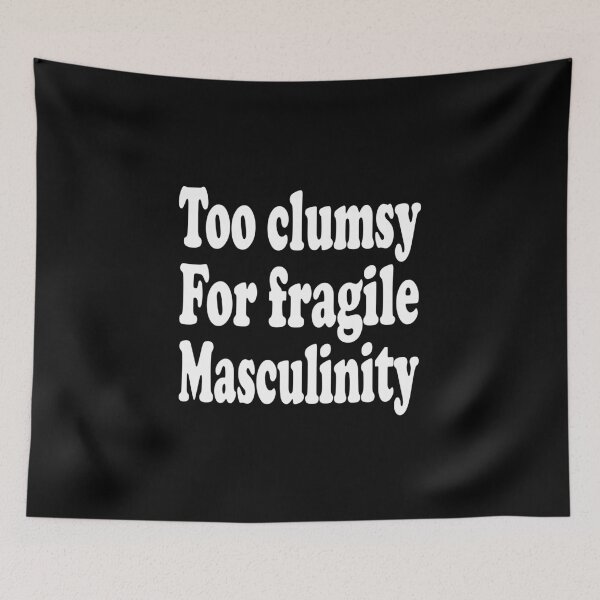 Item preview, Clumsy Masculinity Satire Art designed and sold by Zakrytos ★★★★★.