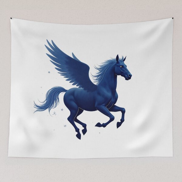 Item preview, Celestial Pegasus Majesty - Mythical Flight Artwork designed and sold by latelierdechris.