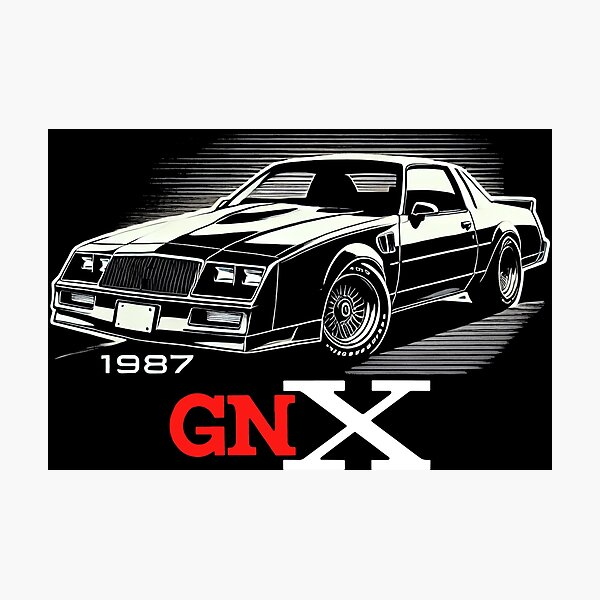 Item preview, 1987 GNX  designed and sold by TheArtOfCar.
