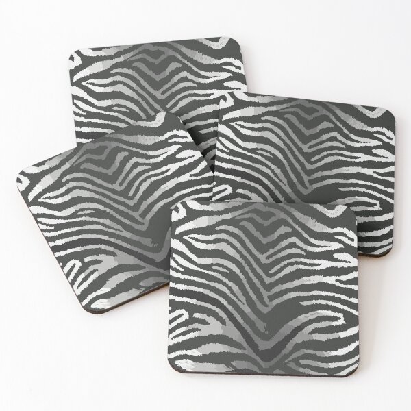 Item preview, Black and white seamless pattern with tiger skin, Seamless tiger stripe pattern, Wild animal tiger head face mascot design vector illustration, (Panthera tigris) big cat jungle animal designed and sold by Danler.