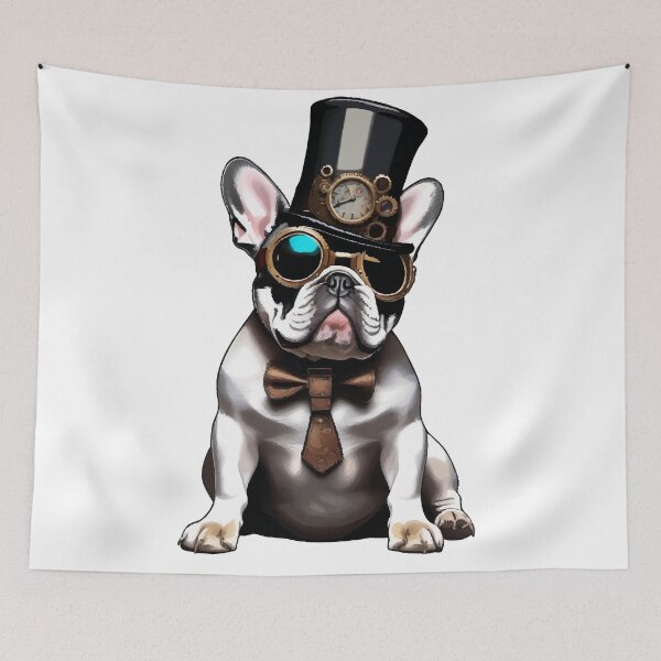 Item preview, Professor Barkington: Steampunk Frenchie designed and sold by AbstractAnom.