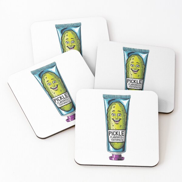 Item preview, Pickle Flavored Toothpaste – Funny Fake Product Parody Design designed and sold by Rebel Fusion.