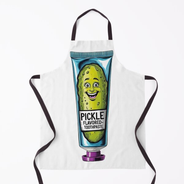 Item preview, Pickle Flavored Toothpaste – Funny Fake Product Parody Design designed and sold by Rebel Fusion.