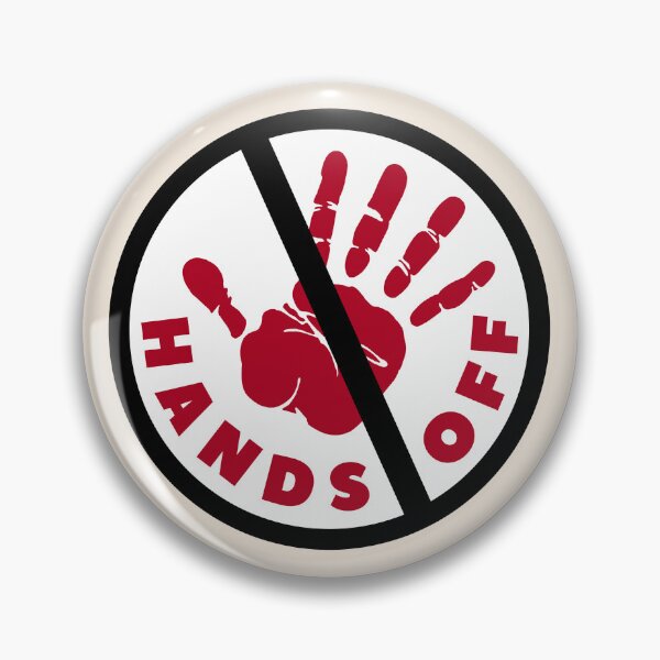 Item preview, HANDS OFF PROTEST designed and sold by fetch-it-studio.
