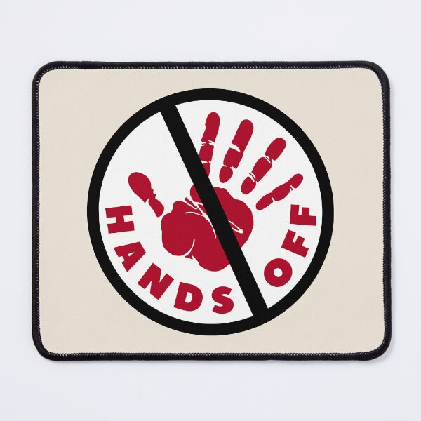 Item preview, HANDS OFF PROTEST designed and sold by fetch-it-studio.