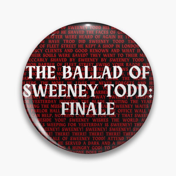 Item preview, Sweeney Todd lyrics designed and sold by broadwaygirl142.