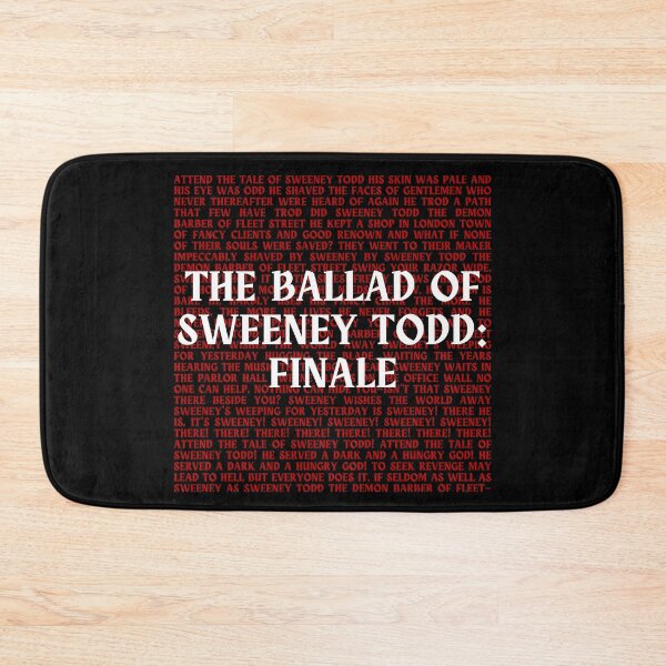 Item preview, Sweeney Todd lyrics designed and sold by broadwaygirl142.