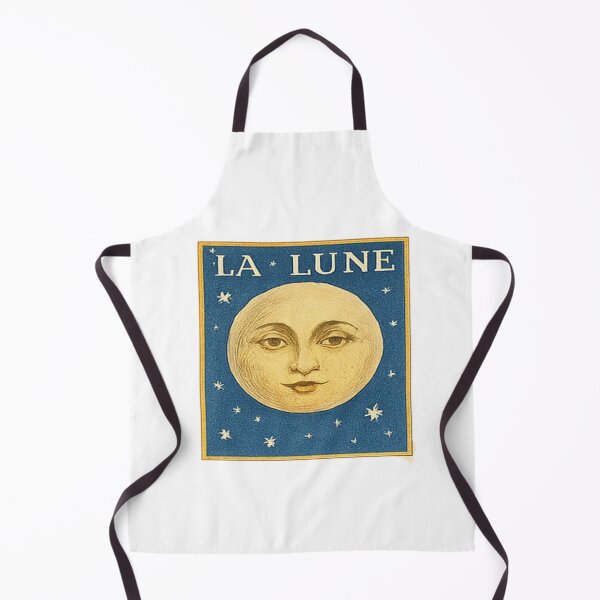 Aperçu de l'œuvre Illustration vintage de la Lune française – La Lune Celestial Art créée et vendue par weirdfishes123.