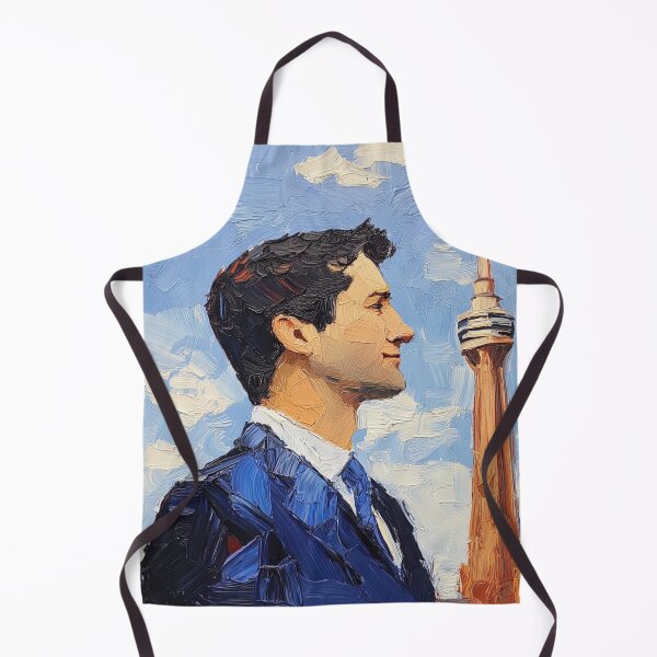 Item preview, Justin Trudeau | Post-impressionist painting style designed and sold by ComicsFactory.