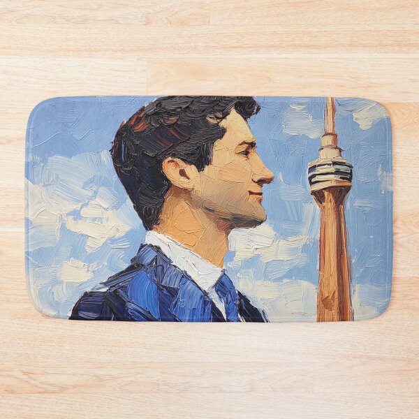 Item preview, Justin Trudeau | Post-impressionist painting style designed and sold by ComicsFactory.