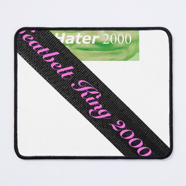Item preview, nader hater seatbelt monarch designed and sold by themusician1701.