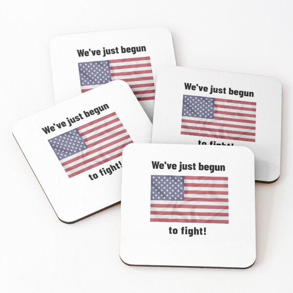 Item preview, We've just begun to fight! (against Trump)  designed and sold by Qzmet.