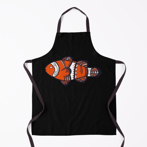 Item preview, Colored Tribal Clown Fish designed and sold by Steeb757.