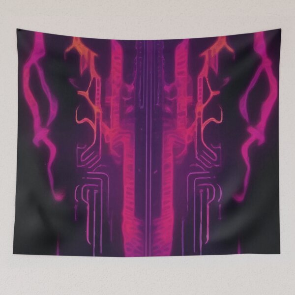 Item preview, Neon Ascension: Circuit Symmetry Pulse designed and sold by AbstractAnom.