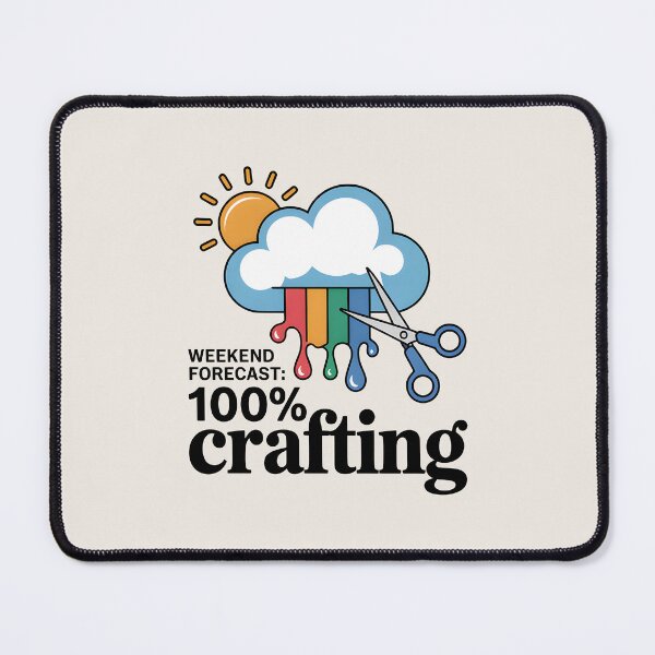 Item preview, Weekend Forecast: 100% Crafting designed and sold by Jollys-ArtShop.