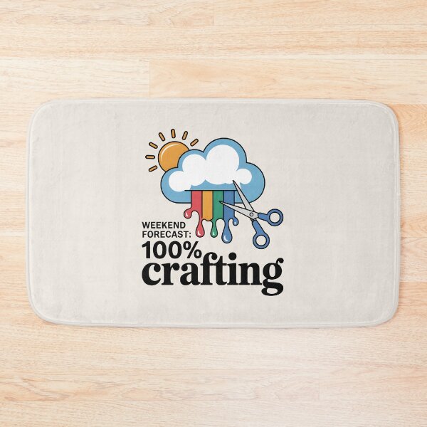 Item preview, Weekend Forecast: 100% Crafting designed and sold by Jollys-ArtShop.