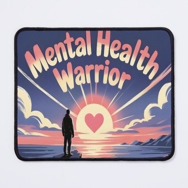 Item preview, Mental Health Warrior designed and sold by al21ex.