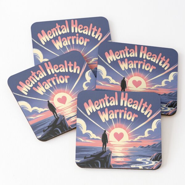 Item preview, Mental Health Warrior designed and sold by al21ex.