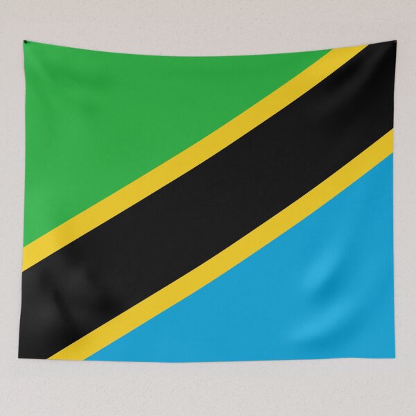 Item preview, Flag of Tanzania designed and sold by Beluga Cat.