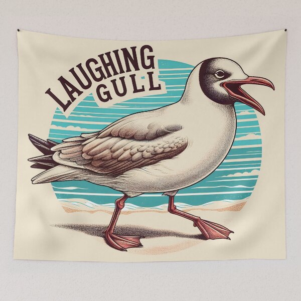 Item preview, Laughing Gull 2 designed and sold by theAVIARY7.
