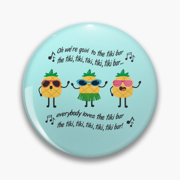 Item preview, Oh We're Goin' to the Tiki Bar- Singing Pineapples designed and sold by OozingOut.