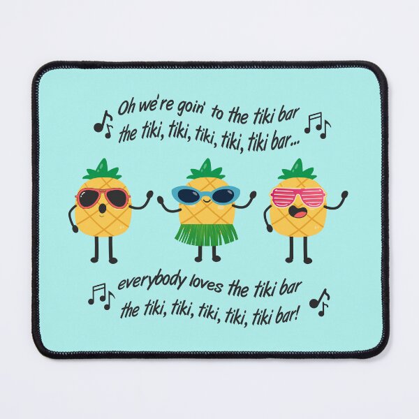 Item preview, Oh We're Goin' to the Tiki Bar- Singing Pineapples designed and sold by OozingOut.