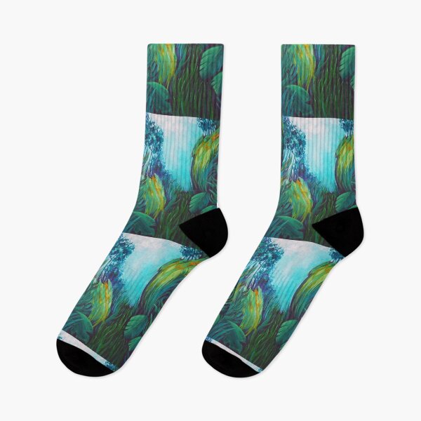 Item preview, Green landscape designed and sold by pawelkinart.