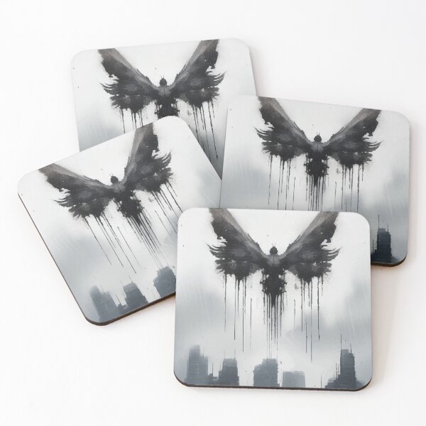 Item preview, The Omen Above: Urban Wings of Dread designed and sold by AbstractAnom.