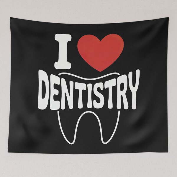 Item preview, I Love Dentistry Dental Student Gift Idea designed and sold by Anniko Art Studio.