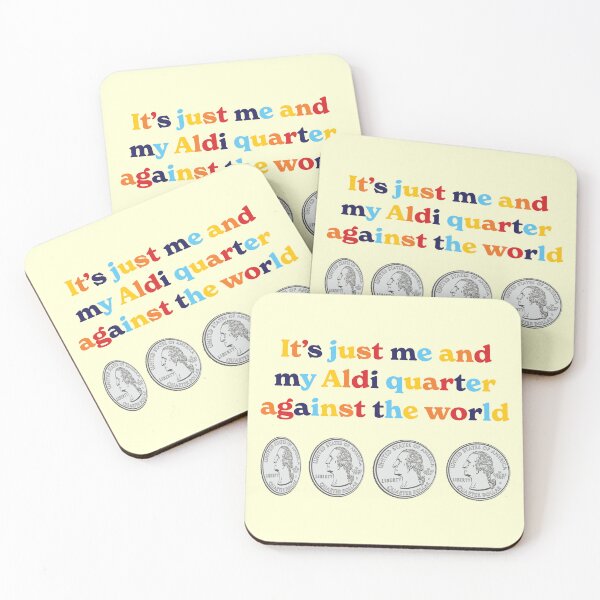 Item preview, Aldi Quarter Bestie (four quarters) designed and sold by ashleygates98.