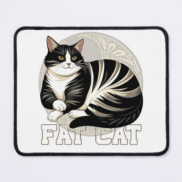 Item preview, Chubby Tabby Delight: Fat Cat Edition designed and sold by JumpJammiesTees.