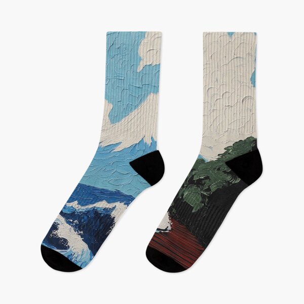 Item preview, Kanagawa | Post-impressionist painting style designed and sold by ComicsFactory.