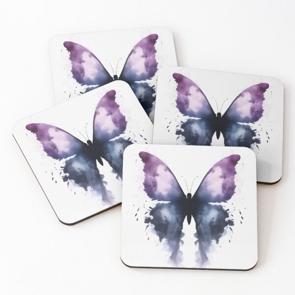 Item preview, Whispers in Watercolor: Violet Butterfly designed and sold by AbstractAnom.