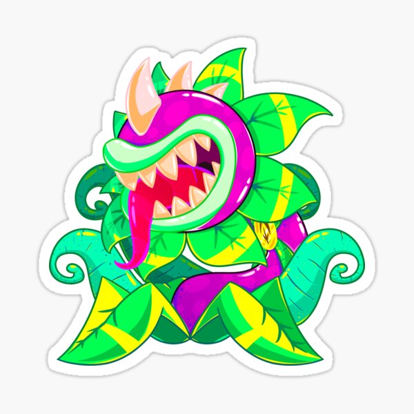 Chompzilla Pegatina