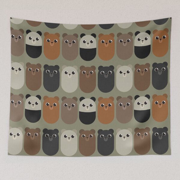 Item preview, Papukarhut - Bean bears designed and sold by NANIMOON.