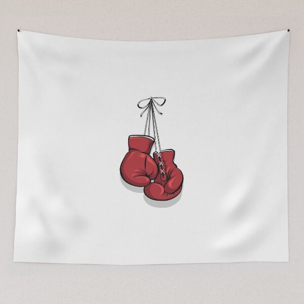 Item preview,  Hanging Red Boxing Gloves Sticker,Chemise de boxe, Boxer Shirt, Boxing Lover Gift, Boxe Tshirt, Boxe Tee, , Cadeau pour Boxer , gloves designed and sold by SISSOUSTORE.