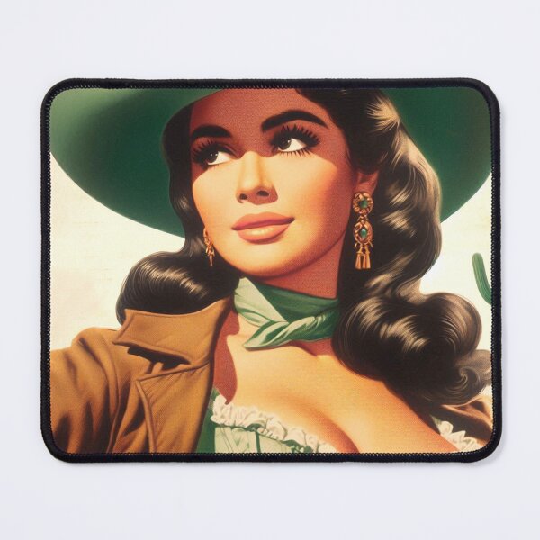 Item preview, Western Pinup designed and sold by PulpVintage.