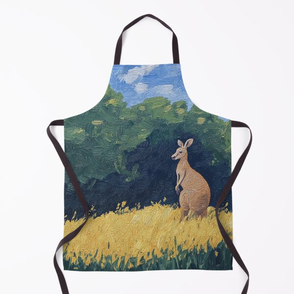 Item preview, Kangaroo | Post-impressionist painting style designed and sold by ComicsFactory.