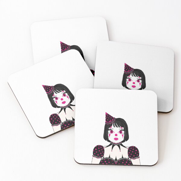 Item preview, Pink Poka Dot Clown designed and sold by Ghozties.