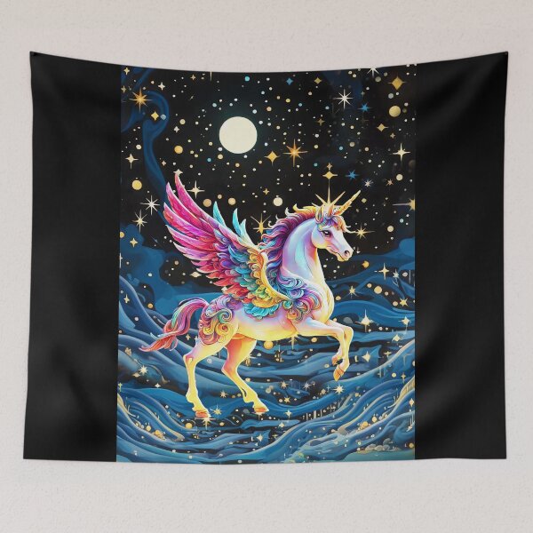 Item preview, HEAVENLY UNICORN designed and sold by Tammera.