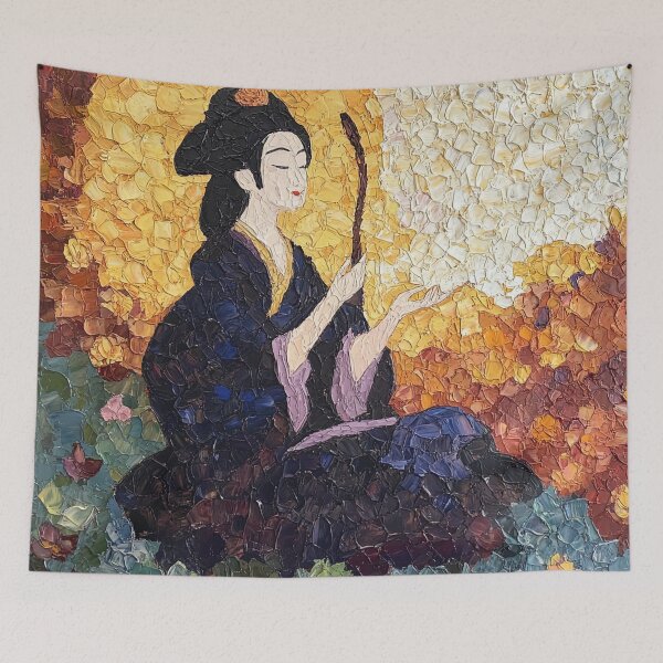 Item preview, Kannon | Post-impressionist painting style designed and sold by ComicsFactory.