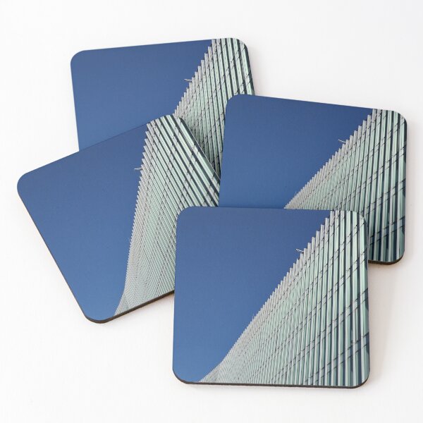 Item preview, Budapest, Office Building Facade against Solid Blue Sky designed and sold by Gaboro.
