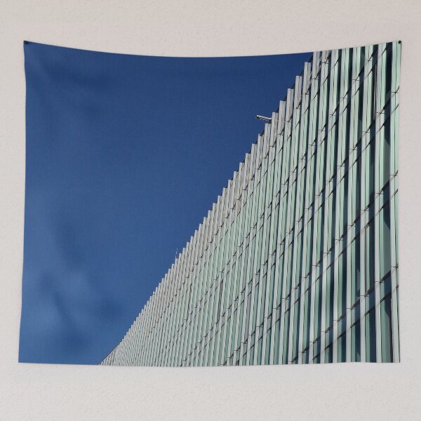 Item preview, Budapest, Office Building Facade against Solid Blue Sky designed and sold by Gaboro.