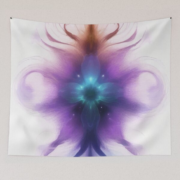 Item preview, Petals of the Ether: Luminous Soul Bloom designed and sold by AbstractAnom.