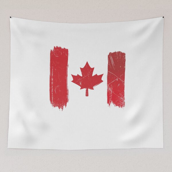 Item preview, Distressed Canadian Flag  designed and sold by BlueRockDesigns.