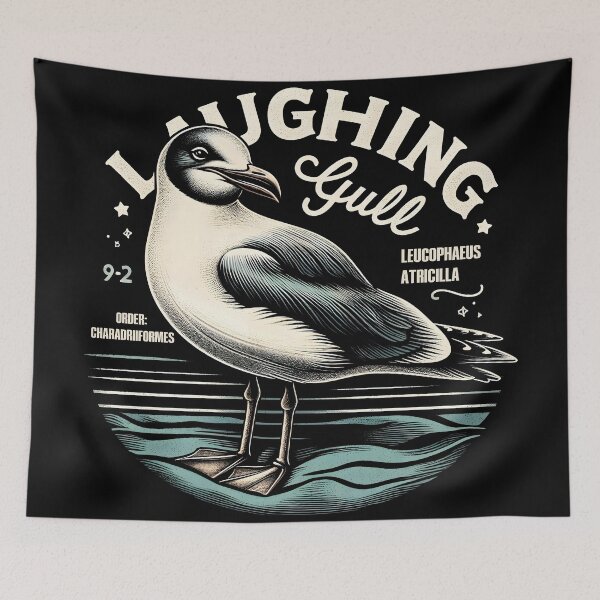 Item preview, Laughing Gull 3 designed and sold by theAVIARY7.