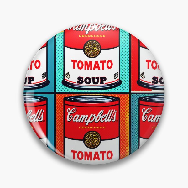 Item preview, Campbell's Tomato Soup Pop Art designed and sold by ArtFactoryAI.
