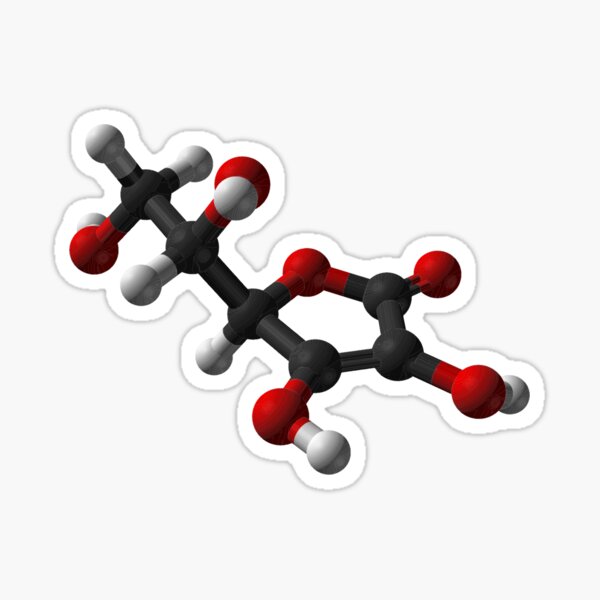 Item preview, Ascorbic acid molecule designed and sold by B-Movie Shirt Shop.