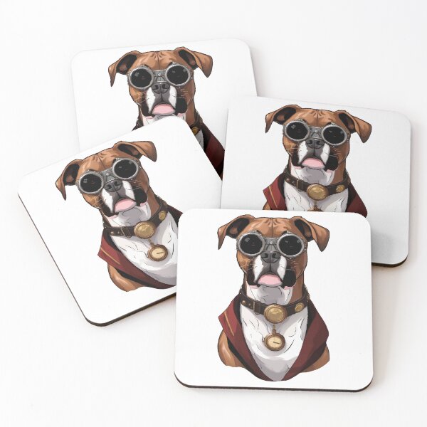 Item preview, The Timekeeper: Steampunk Boxer in Command designed and sold by AbstractAnom.
